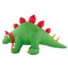 Airblown 5.7 Ft. H Inflatable Holiday Stegosaurus With Santa Hat