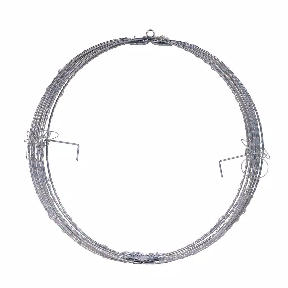 Alpine Corporation 16 In. Diameter Foldable Metal Sphere Ornament With Multi-Colored LED Lights 8 Alpine Corporation 16 In. Diameter Foldable Metal Sphere Ornament With Multi-Colored LED Lights - Image 8