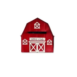 Alpine Corporation 54 In. Tall Metal Letters To Santa Red Barnhouse Mailbox Garden Stake 17 Alpine Corporation 54 In. Tall Metal Letters To Santa Red Barnhouse Mailbox Garden Stake -Christmas decorations shop alpine corporation christmas yard decorations yhl380hh 4f 1000
