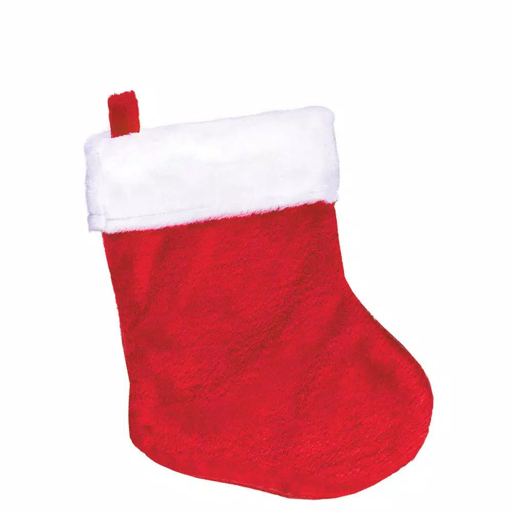 Amscan 5 In. X 2.5 In. Plush Christmas Stockings (13-Pack) 1 Amscan 5 In. X 2.5 In. Plush Christmas Stockings (13-Pack)