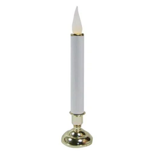Brite Star 10 In. Warm White Flame Chatham Candle With Shiny Gold Base (Set Of 2) 6 Brite Star 10 In. Warm White Flame Chatham Candle With Shiny Gold Base (Set Of 2) -Christmas decorations shop brite star christmas candles holders 45 151 20 64 1000