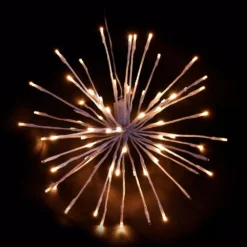 HOLIDYNAMICS HOLIDAY LIGHTING SOLUTIONS 24 In. Classic White LED Christmas Spritzer