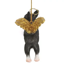 Design Toscano 2.5 In. Honor The Pooch Boston Terrier Holiday Dog Angel Ornament 8 Design Toscano 2.5 In. Honor The Pooch Boston Terrier Holiday Dog Angel Ornament -Christmas decorations shop design toscano christmas ornaments jh170716 1f 1000