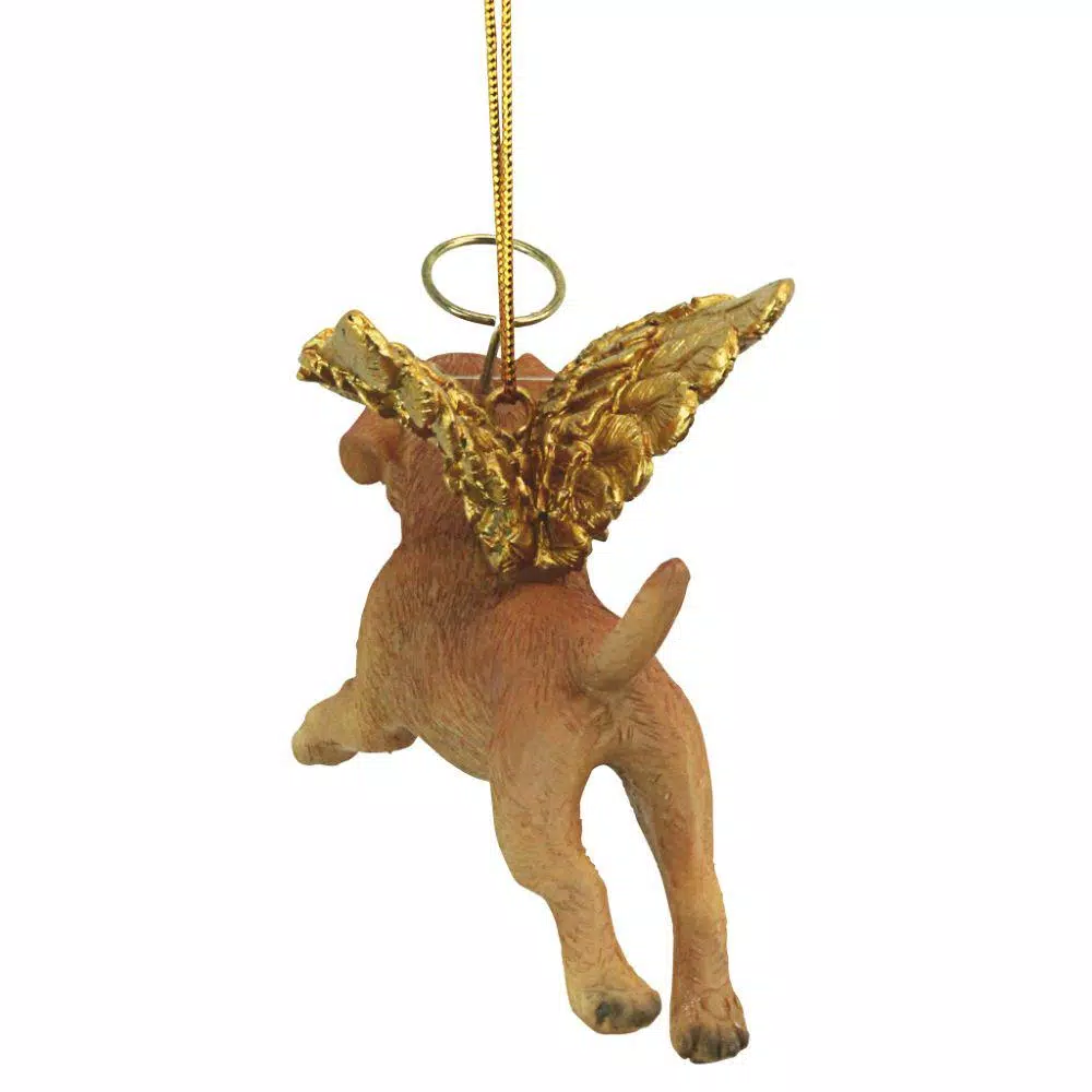 Design Toscano 3 In. Honor The Pooch Golden Retriever Holiday Dog Angel Ornament 4 Design Toscano 3 In. Honor The Pooch Golden Retriever Holiday Dog Angel Ornament - Image 4