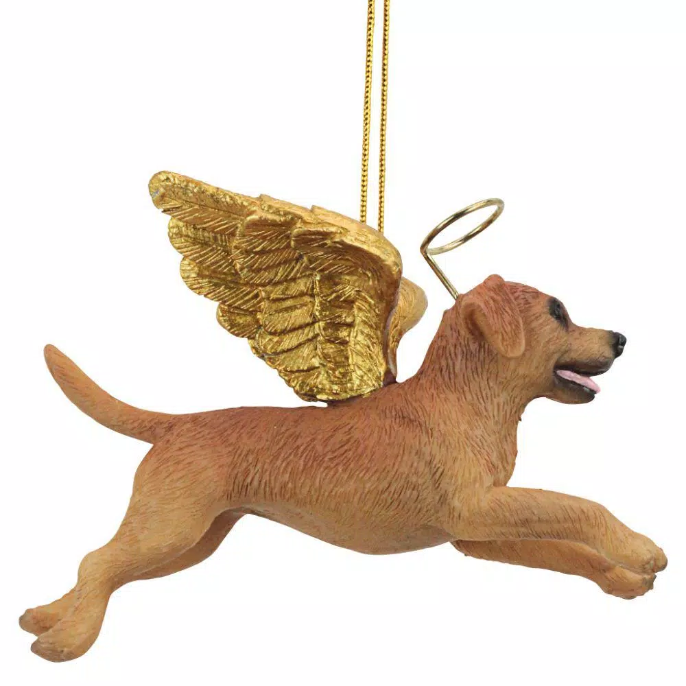 Design Toscano 3 In. Honor The Pooch Golden Retriever Holiday Dog Angel Ornament 5 Design Toscano 3 In. Honor The Pooch Golden Retriever Holiday Dog Angel Ornament - Image 5