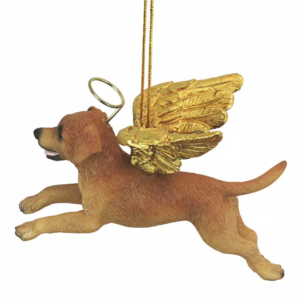 Design Toscano 3 In. Honor The Pooch Golden Retriever Holiday Dog Angel Ornament 3 Design Toscano 3 In. Honor The Pooch Golden Retriever Holiday Dog Angel Ornament - Image 3