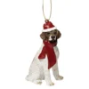 Design Toscano 3.5 In. Pointer Holiday Dog Ornament Sculpture
