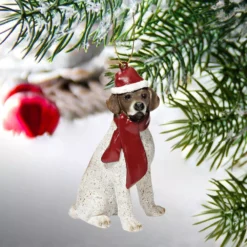 Design Toscano 3.5 In. Pointer Holiday Dog Ornament Sculpture 4 Design Toscano 3.5 In. Pointer Holiday Dog Ornament Sculpture -Christmas decorations shop design toscano christmas ornaments jh576340 c3 1000