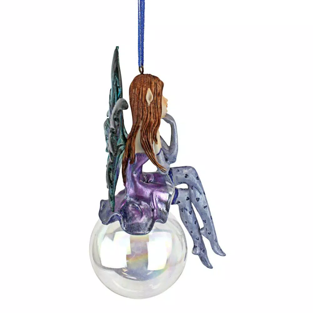 Design Toscano 5.5 In. The Snow Fairy Goddess Holiday Ornament 4 Design Toscano 5.5 In. The Snow Fairy Goddess Holiday Ornament - Image 4