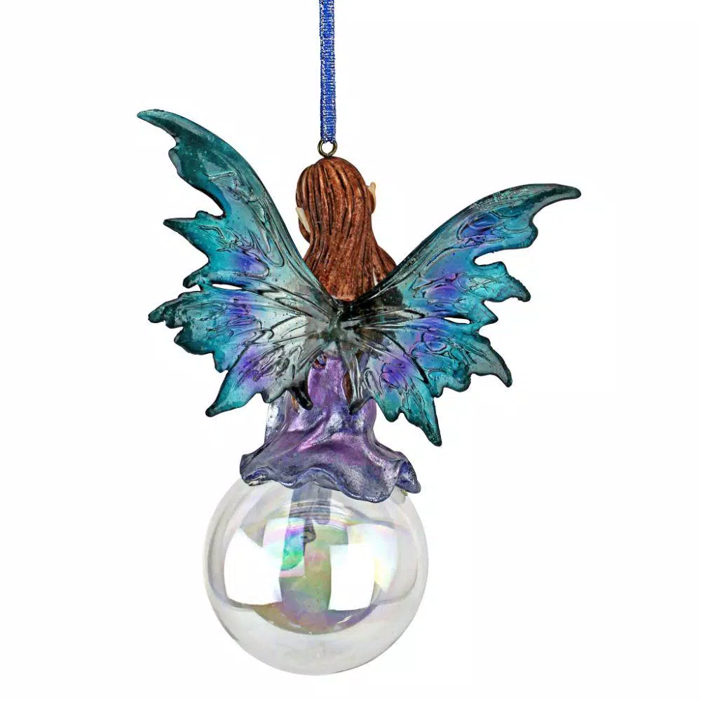 Design Toscano 5.5 In. The Snow Fairy Goddess Holiday Ornament 3 Design Toscano 5.5 In. The Snow Fairy Goddess Holiday Ornament - Image 3