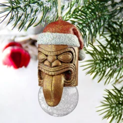 Design Toscano 4.5 In. Lono Tiki South Seas Holiday Ornament -Christmas decorations shop design toscano christmas ornaments qs3952 fa 1000