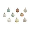 Evergreen 2-1/2 In. Chic Round Mint Collection Christmas Ornaments (48-Pack)