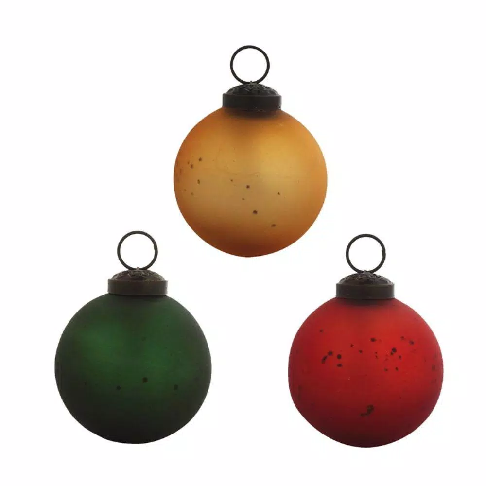 Evergreen 2-1/2 In. Round Holiday Classic Christmas Ornaments (12-Pack) 1 Evergreen 2-1/2 In. Round Holiday Classic Christmas Ornaments (12-Pack)