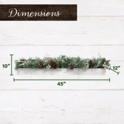 Fraser Hill Farm 10 In. Holiday Candle Holder Centerpiece 7 Fraser Hill Farm 10 In. Holiday Candle Holder Centerpiece -Christmas decorations shop fraser hill farm christmas candles holders ff042chtt001 0gr 4f 1000