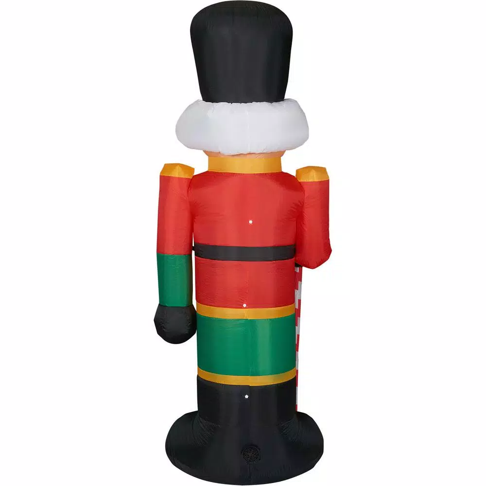 Fraser Hill Farm 10 Ft. Nutcracker Christmas Inflatable With Lights 9 Fraser Hill Farm 10 Ft. Nutcracker Christmas Inflatable With Lights - Image 9