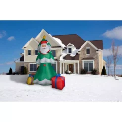 Fraser Hill Farm 20 Ft. Christmas Tree With Santa And Gifts Inflatable With Lights 21 Fraser Hill Farm 20 Ft. Christmas Tree With Santa And Gifts Inflatable With Lights -Christmas decorations shop fraser hill farm christmas inflatables fhftree201 l 31 1000