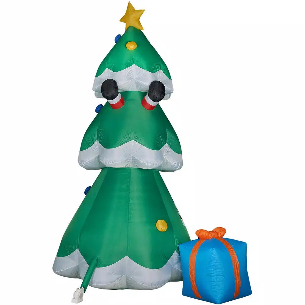 Fraser Hill Farm 20 Ft. Christmas Tree With Santa And Gifts Inflatable With Lights 7 Fraser Hill Farm 20 Ft. Christmas Tree With Santa And Gifts Inflatable With Lights - Image 7