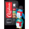 Gemmy 6.5 Ft. H Inflatables Airblown-Merry Christmas Soda Machine Scene-LG