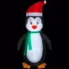 Gemmy 5 Ft. Tall Airblown-Penguin Inflatable