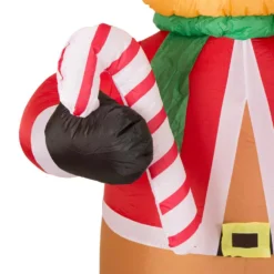 Glitzhome 8 Ft. Lighted Inflatable Reindeer Decor 8 Glitzhome 8 Ft. Lighted Inflatable Reindeer Decor -Christmas decorations shop glitzhome christmas inflatables gh1125004443 4f 1000