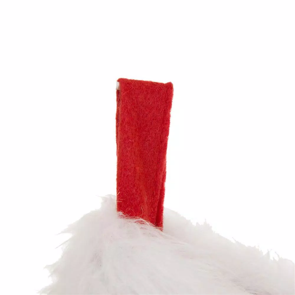 Glitzhome 20 In. L Knitted Stocking With Faux Fur Cuff 5 Glitzhome 20 In. L Knitted Stocking With Faux Fur Cuff - Image 5
