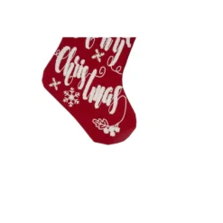 Glitzhome 21 In. H Fabric Stocking, In. Merry Christmas In 11 Glitzhome 21 In. H Fabric Stocking, In. Merry Christmas In -Christmas decorations shop glitzhome christmas stockings 1113202454 44 1000