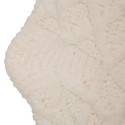 Glitzhome 22 In. L Knitted Polyester White Christmas Stocking With Red Trim And Pompom 9 Glitzhome 22 In. L Knitted Polyester White Christmas Stocking With Red Trim And Pompom -Christmas decorations shop glitzhome christmas stockings 1113203193 4f 1000