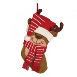 Glitzhome 19 In. H Acrylic/Polyester 3D Hooked Penguin And Reindeer Stocking (Set Of 2) 6 Glitzhome 19 In. H Acrylic/Polyester 3D Hooked Penguin And Reindeer Stocking (Set Of 2) -Christmas decorations shop glitzhome christmas stockings 2004700015 c3 1000