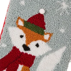 Glitzhome 19 In. Polyester Fox Hooked Stocking (2-Pack) 11 Glitzhome 19 In. Polyester Fox Hooked Stocking (2-Pack) -Christmas decorations shop glitzhome christmas stockings 2004700038 44 1000