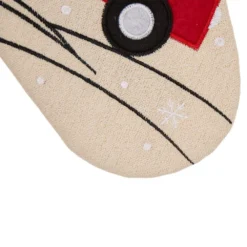 Glitzhome 21 In. Polyester Embroidered Linen Christmas Decoration Stocking (2-Pack) 13 Glitzhome 21 In. Polyester Embroidered Linen Christmas Decoration Stocking (2-Pack) -Christmas decorations shop glitzhome christmas stockings 2004700041 fa 1000