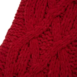 Glitzhome 22 In. Knitted Polyester Red Christmas Decoration Stocking (2-Pack) 11 Glitzhome 22 In. Knitted Polyester Red Christmas Decoration Stocking (2-Pack) -Christmas decorations shop glitzhome christmas stockings 2004700045 44 1000