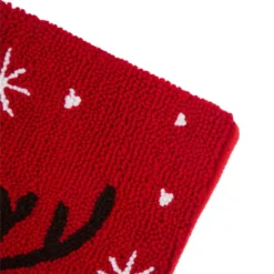 Glitzhome 20 In. H Polyester And Acrylic Reindeer Hooked Stocking (2-Pack) 10 Glitzhome 20 In. H Polyester And Acrylic Reindeer Hooked Stocking (2-Pack) -Christmas decorations shop glitzhome christmas stockings 2004700052 1f 1000