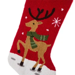 Glitzhome 20 In. H Polyester And Acrylic Reindeer Hooked Stocking (2-Pack) 11 Glitzhome 20 In. H Polyester And Acrylic Reindeer Hooked Stocking (2-Pack) -Christmas decorations shop glitzhome christmas stockings 2004700052 44 1000