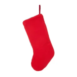 Glitzhome 20 In. H Polyester And Acrylic Reindeer Hooked Stocking (2-Pack) 12 Glitzhome 20 In. H Polyester And Acrylic Reindeer Hooked Stocking (2-Pack) -Christmas decorations shop glitzhome christmas stockings 2004700052 fa 1000