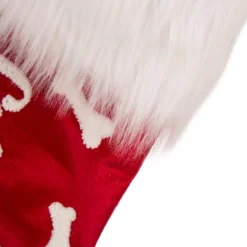 Glitzhome 21 In. H Polyester Velvet Christmas Stocking With Plush Cuff- Good Dog (2-Pack) 10 Glitzhome 21 In. H Polyester Velvet Christmas Stocking With Plush Cuff- Good Dog (2-Pack) -Christmas decorations shop glitzhome christmas stockings 2004700061 1f 1000