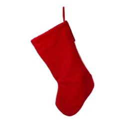 Glitzhome 21.00 In. H Polyester Cardinal Hooked Stocking 9 Glitzhome 21.00 In. H Polyester Cardinal Hooked Stocking -Christmas decorations shop glitzhome christmas stockings 2004700082 1f 1000