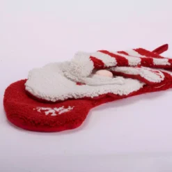 Glitzhome 20 In. Polyester/Acrylic Hooked Christmas Stocking With 3D Santa 5 Glitzhome 20 In. Polyester/Acrylic Hooked Christmas Stocking With 3D Santa -Christmas decorations shop glitzhome christmas stockings jk13403wsa c3 1000
