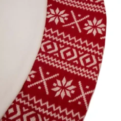 Glitzhome 48 In. D White Fleece Christmas Tree Skirt – Merry Christmas 8 Glitzhome 48 In. D White Fleece Christmas Tree Skirt – Merry Christmas -Christmas decorations shop glitzhome christmas tree skirts collars 1113203049 4f 1000