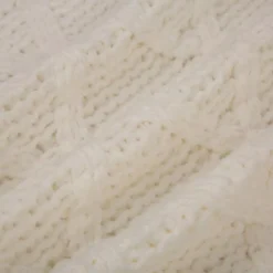 Glitzhome 52 In. D Knitted Polyester White Christmas Tree Skirt With Red Trim And Pompom 10 Glitzhome 52 In. D Knitted Polyester White Christmas Tree Skirt With Red Trim And Pompom -Christmas decorations shop glitzhome christmas tree skirts collars 1113203194 44 1000