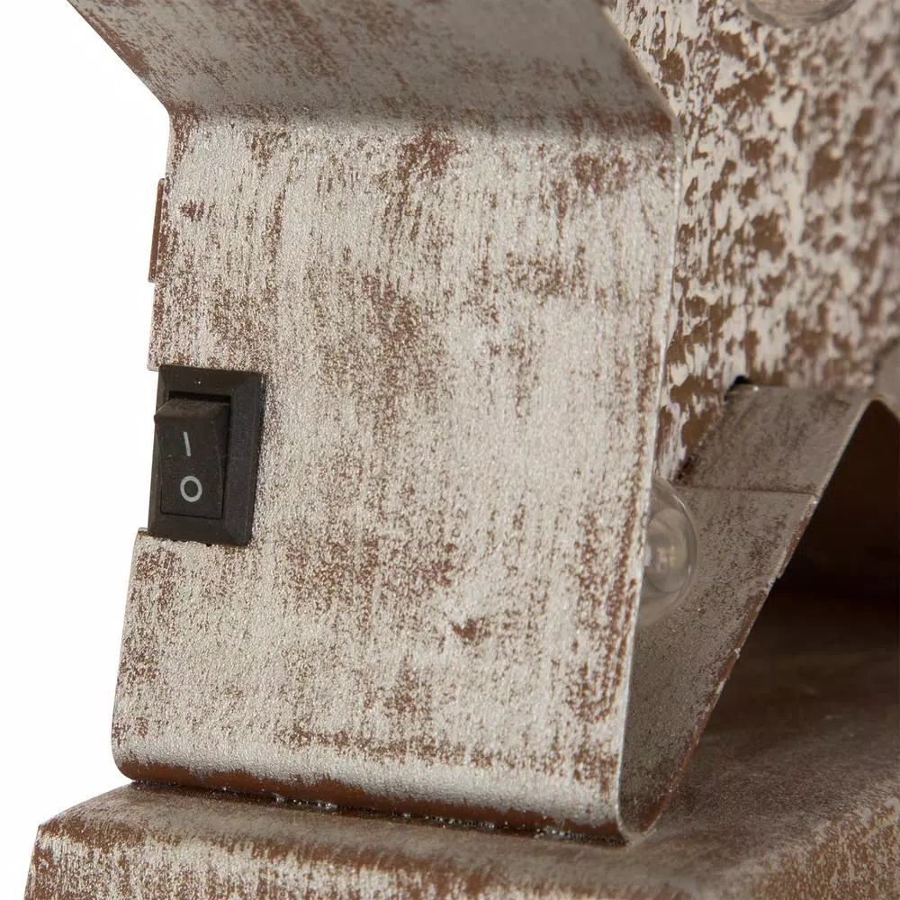 Glitzhome 7.5 In. H Marquee LED Lighted Christmas Stocking Holder Star 5 Glitzhome 7.5 In. H Marquee LED Lighted Christmas Stocking Holder Star - Image 5