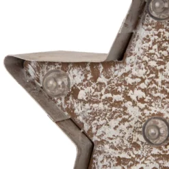 Glitzhome 7.5 In. H Marquee LED Lighted Christmas Stocking Holder Star 11 Glitzhome 7.5 In. H Marquee LED Lighted Christmas Stocking Holder Star -Christmas decorations shop glitzhome stocking holders 1124202577 4f 1000