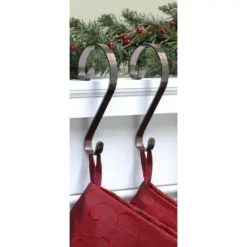 Haute Decor Oil-Rubbed Bronze Stocking Scrolls Stocking Holders (2-Pack) 3 Haute Decor Oil-Rubbed Bronze Stocking Scrolls Stocking Holders (2-Pack) -Christmas decorations shop haute decor stocking holders ss0211 31 1000