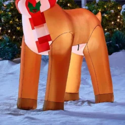 Home Accents Holiday 6 Ft. Inflatable Reindeer 7 Home Accents Holiday 6 Ft. Inflatable Reindeer -Christmas decorations shop home accents holiday christmas inflatables 117021 1d 1000