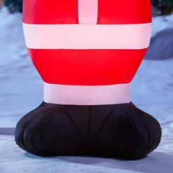 Home Accents Holiday 3.5 Ft. Inflatable Santa 9 Home Accents Holiday 3.5 Ft. Inflatable Santa -Christmas decorations shop home accents holiday christmas inflatables 117569 1d 1000