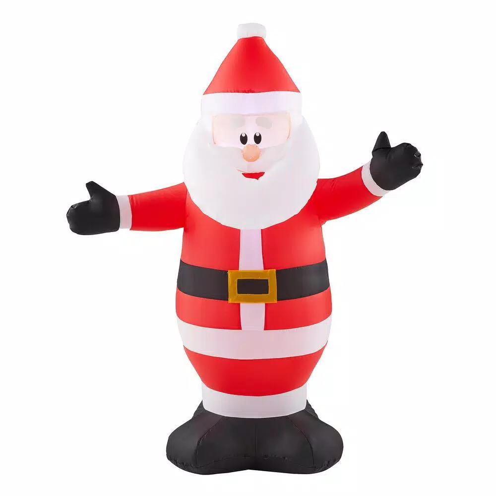 Home Accents Holiday 3.5 Ft. Inflatable Santa 1 Home Accents Holiday 3.5 Ft. Inflatable Santa
