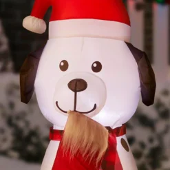 Home Accents Holiday 3.74 Ft. H X 7.5 Ft. W Inflatable Puppy Pals With Stockings 6 Home Accents Holiday 3.74 Ft. H X 7.5 Ft. W Inflatable Puppy Pals With Stockings -Christmas decorations shop home accents holiday christmas inflatables 118424 a0 1000