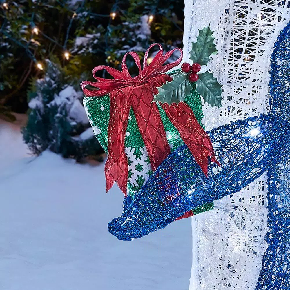 Home Accents Holiday 4 Ft LED Narwhal 5 Home Accents Holiday 4 Ft LED Narwhal - Image 5