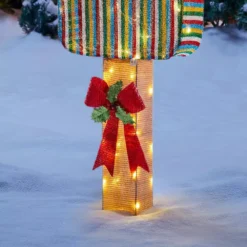 Home Accents Holiday 42 In Warm White 60-Light LED Ice Cream -Christmas decorations shop home accents holiday christmas yard decorations ty250 2014 1d 1000