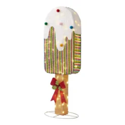 Home Accents Holiday 42 In Warm White 60-Light LED Ice Cream -Christmas decorations shop home accents holiday christmas yard decorations ty250 2014 40 1000