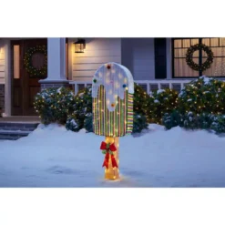Home Accents Holiday 42 In Warm White 60-Light LED Ice Cream -Christmas decorations shop home accents holiday christmas yard decorations ty250 2014 e1 1000